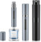 Faireach Mini Parfüm Abfüller, 2 Stück 8ML Reise Parfümzerstäuber Nachfüllbar, Auslaufsichere Tragbare Zerstäuber Parfüm für Air Travel (Grey Bottom Filler + Black Drip Filler)
