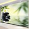 Meditationssteine ​​Aus Bambus Fototapete, Fototapeten Wandbild Motivtapeten Vlies-Tapeten Moderne Wandtapete Wand Schlafzimmer Wohnzimmer Dekoration 200x140 cm
