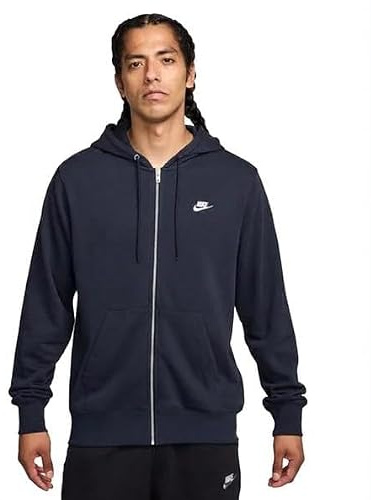 Nike Herren Club Ft Full Zip Jacke (1er Pack)