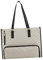 YWJLQH Bolso de Mujer Tipo lonchera, Ideal para Oficina y Trabajo, Beige, Individual
