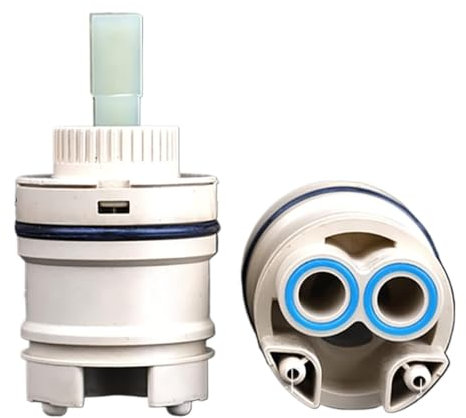 NVCBYEPDA Cartucho para Grifo, Cartucho de Grifo de 40 mm, Cartucho de Repuesto for Grifo de Agua, válvula de Cartucho de Disco cerámico for grifos Monomando de Cocina o baño, I 35 mm(40mm)