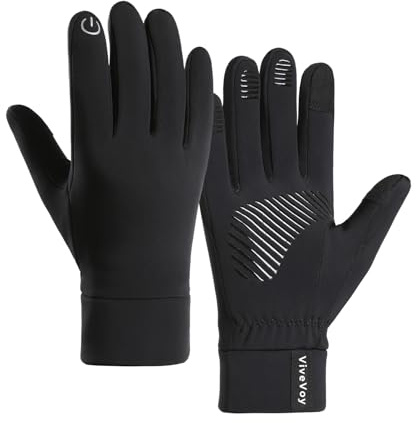 ViveVoy Winter Gloves for Men and Women Touch Screen Windproof and Warm Sports Gloves for Cold Weather for Running, Cycling, Hiking, Driving, Fishing (Medium)