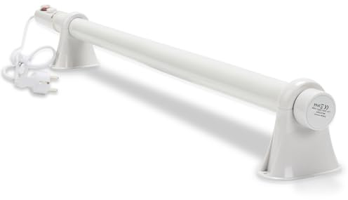 Jaxguom Gewächshausheizung, 135W Gewächshausheizung 100cm Gewächshaus Heizung für Pflanzen Gartenhaus Gewächshäuser