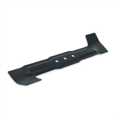 vhbw Ersatz-Messer kompatibel mit Bosch Rotak 34R, 34GC, 34, 3600H, 3404R, 340R, 340ER Rasenmäher - Ersatzklinge Schwarz, beschichteter Stahl