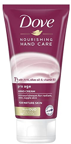 Dove Pro•age Feuchtigkeitspflege- Handcreme, 2er Pack (2 x 75 ml)