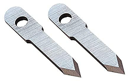 Berg Tectool 72121 Berg, je 2 Messer im Set Stahlmesser HSS zu Kreisschneider BHC für Kunststoff und Plexiglas