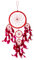 70cm x 21cm Dreamcatcher Rot Traumfänger Pinke Federn Gute Träume Indianer