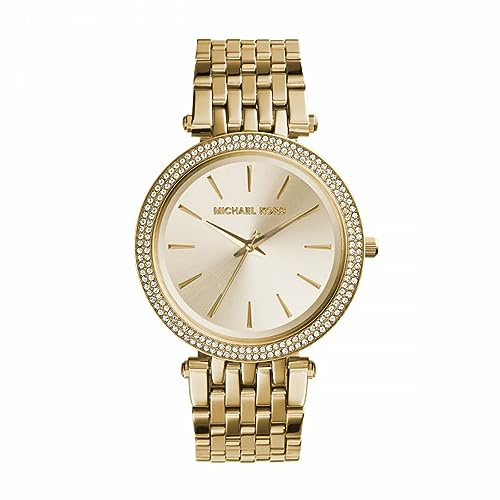 Michael Kors Women's Watch DARCI, 39mm case size, Three Hand movement, Stainless Steel strap