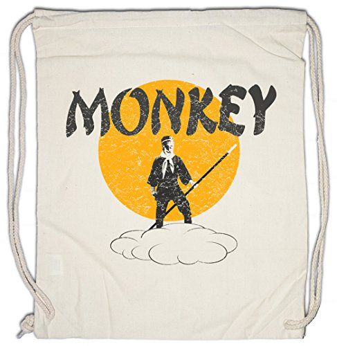 Urban Backwoods Monkey Magic Retro TV Series Turnbeutel Sporttasche