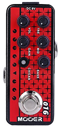 MOOER Micro Preamp 016 Phoenix Pédale de modélisation d'ampli numérique pour guitare