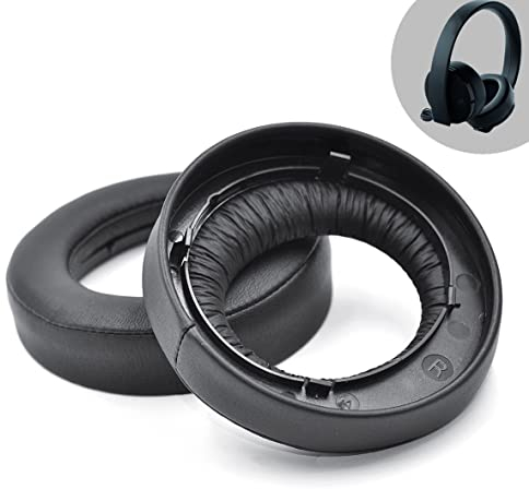 V-MOTA Earpads Compatible with Sony Playstation 4 Gold Wireless Headset(4 Gen) 500 Million Limited Edition Headphones PS4 CUHYA-0080 (Black)