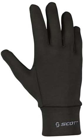 Scott Fleece Liner Glove Schwarz, Fingerhandschuh, Größe L - Farbe Black