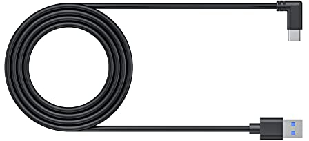NexiGo 10Gbps Link Cable 10FT, Upgraded Fast Charging & High-Speed Data Transfer Cable, 90 Degree Angled USB 3.2 A to C, for Oculus Quest & Quest 2 VR Link Cable for PC Gaming