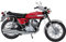 Hasegawa 21731 1/12 Kawasaki 500-SS Mach III Flash Modellbausatz, Mehrfarbig, Mittel