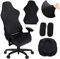 Gaming Chair Cover, Gaming Chair seat Cover 4pc/Set Office Chair Cover Stretchable with armrest/Back Covers/Chair seat Cover, Gamer Chair Cover of Computer Video Game Office Chair Cover