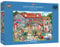 Pots & Penny Farthings Age 8+ | 2000 Piece Jigsaw | British Nostalgia | Val Goldfinch | Sustainable Jigsaw Puzzle for Adults | Premium 100% Recycled Board | Great Gift for Adults | Gibsons Games