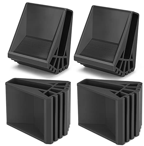 Leiterfüße, 4 Stück - Leiter rutschfeste PVC Leiterfüße rutschfeste Gummiabdeckungen,Leiter Schutzpolster für Leiter für Teleskopleitern, Technische Leitern, Fischgrätleitern Color 2