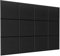 Lot de 12 Panneaux de Mousse Acoustique, Avec 60 autocollants, Mousse Anti bruit Panneaux Acoustiques Haute Densité isolant phonique Pour mur, plafond, bois et porte Traitement Acoustique 30×30×0,9cm