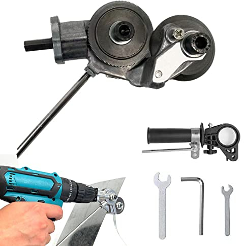 Zubehör für elektrische Bohrmaschine, Blechschneider, Metallschneider, manueller Zug, elektrische Bohrschere für Metallplatte (Bohrer nicht im Lieferumfang enthalten)