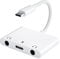 UWECAN Adaptateur USB C Jack, 3 en 1 Adaptateur Prise Jack USB C et Chargeur Rapide PD 60W, pour iPhone 16//15/16 Pro Max, Galaxy, Huawei P50/Mate Pixel, Pad
