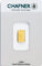 C. Hafner 2 Gramm Goldbarren - 999,9 Feingold - LBMA zertifiziert - im Blister - Neuware