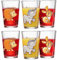 Ritzenhoff & Breker Kindergläser Waldtiere, 6er Set, 205 ml, Bedruckte Kinderbecher mit Tiermotiven, Spülmaschinengeeignet