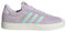 adidas VL Court 3.0 - Scarpe da skateboard, basse (non da calcio), da donna, Lavanda ghiacciata/Semi Flash Aqua/Solar Red, 8