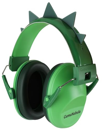 cumunebula Protector Oído para Niño, Protección Auditiva SNR 28dB con Diadema Ajustable, Casco Antiruidos Profesional Cancelación de Ruido para Bebé Nené Infante