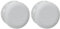 Legrand - Boîte de dérivation ronde - Ø60mm, profondeur 40mm - fermeture par enclipsage - gris (Lot de 2)