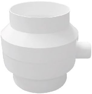 Kondenswassersammler Kondenswasserabscheider ø 125 mm weiß