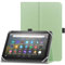 HoYiXi Universelle Hülle für 7-8 Zoll Tablette Fire HD 8 /Fire HD 8 Plus mit Ständer Folio und Handschlaufe Schutzhülle für 7-8 Samsung Lenovo Android Tablette -Green
