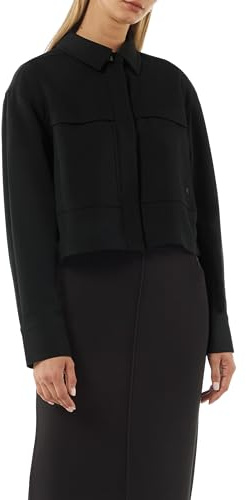 COMMA Kurze Jacke mit aufgesetzten Taschen