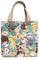 Cartoon Canvas Damen Japanische Isolierte Handtasche Lunchbox Tasche Lunch Bag Bento-Tasche (Stil E)