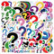 Fragezeichen Aufkleber 60 Stück Vinyl Cartoon Mark Aufkleber für Skateboard Laptop Scrapbook Gepäck Auto Fahrrad Telefon Gitarre,Wasserdicht Funny Trendy Question Mark Stickers für Kinder Erwachsene