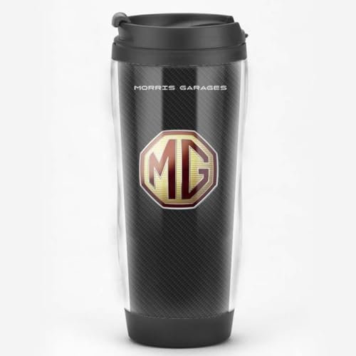 GZLYLY Travel Mugs for MG Mulan Marvel R,Stainless Steel thermaol Mug Car Coffee Cup Leakproof Double Wall Stainless Steel Reusable Coffee Cup with Lid Travel Mug Gifts for Women and Men,Black A