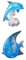 Qianly 3D DIY Fisch Kristall Puzzle Kinder Kinder Lernspielzeug