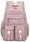 Clufar Schulrucksack Teenager Mädchen Lila Rucksack Schule Damen Wasserdicht Daypacks Schulranzen Mädchen 12 klasse Leichter Schultasche Backpack School Bag für Causal Travel Reisen,Purple