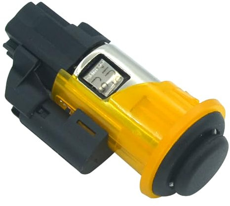 Arotzelox Zigarettenanzünder Auto 7700436354 für Megane Clio Kangoo Duster Logan Sandero 8200021577 Stecker für Feuerzeug 8200046338