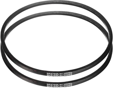 QUARKZMAN 2 Stück SPZ750 Keilriemen 10 x 750 | Förderbänder aus Gummi für Automotor, Industrielle Ausrüstung, Mechanismus