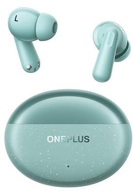 OnePlus Nord Buds 3 Pro, 44 Horas de Escucha, reducción de Ruido Activo híbrido de 49 DB, diafragma titanizado de 12,4 mm, Bajos Ricos, 10 Minutos para 11 Horas de Carga rápida, Jade Suave