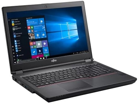 Fujitsu Celsius H780 15,6 Zoll Full HD Intel Core i7 8750H 512GB SSD Festplatte 32GB Speicher Windows 11 Pro Grafik Nvidia Quadro P1000 Notebook Laptop (Generalüberholt)