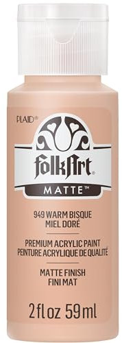 Folk Art Acrylic Paint in Assorted colours (2 ounce), 949 Skintone
