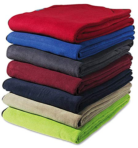 cocoon Herren Premium-Fleece Blanket Reisedecke, Dunkelgrau, One Size