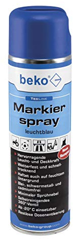 Beko Markierspray Leuchtblau 500 Ml