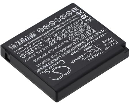 VINTRONS Battery fit to Panasonic Lumix DMC-FX40EG-W, Lumix DMC-FS6R, Lumix DMC-FS30, Lumix DMC-TS4D