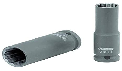 KS Tools 515.0953 - Douille longue à chocs 12 pans 1/2 - 20mm - En Chrome Molybdène - Uniquement pour utilisation à chocs