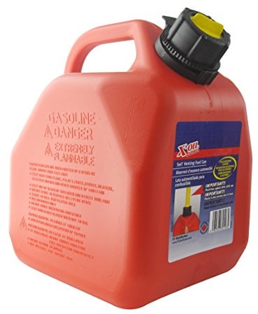 SCEPTER - Jerrican Avec Bec Verseur PRO - Pour Eau, Carburants, Lubrifiants Et Plus - Bouchon Dévissable - Plastique - 10 L - Rouge