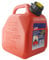SCEPTER - Jerrican Avec Bec Verseur PRO - Pour Eau, Carburants, Lubrifiants Et Plus - Bouchon Dévissable - Plastique - 10 L - Rouge