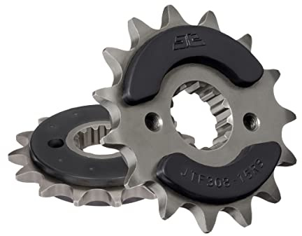 JT Sprockets JTF308.15RB Rubber Cushioned Front Countershaft Sprocket