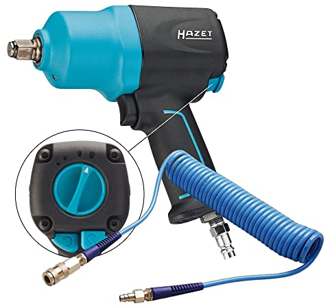 HAZET SCHLAGSCHRAUBER 9012EL-SPC + BGS 6 METER DRUCKLUFT SPIRALSCHLAUCH 32058423